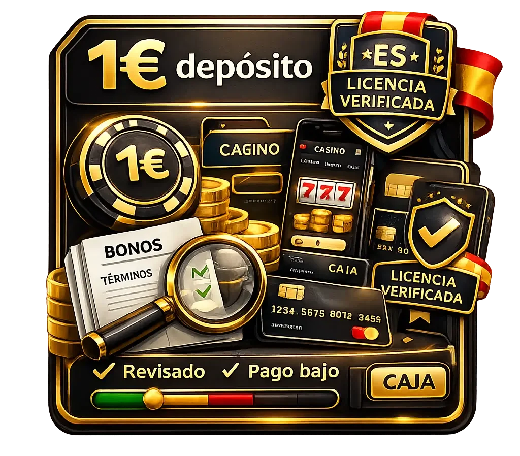 Casinos con depósito mínimo de 1 euro